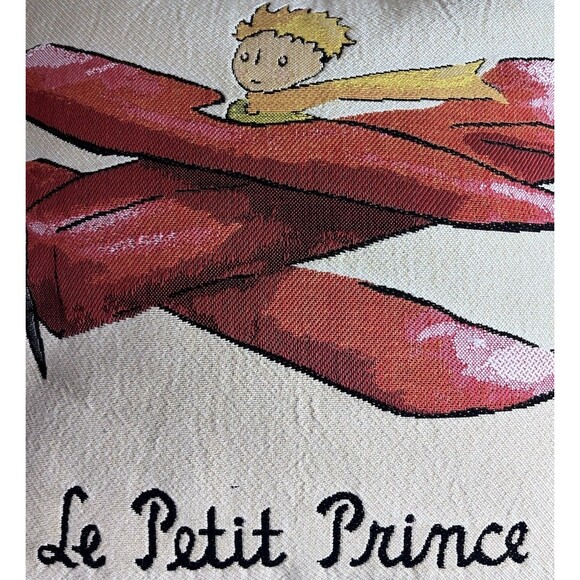 The Little Prince Decorative Cushion Cover Throw Pillow Case 18x18 in Cotton - Picture 2 of 8